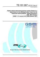 ETSI TS 101267-V6.0.0 (30.4.1998)