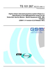 ETSI TS 101267-V6.2.0 (29.11.1998)