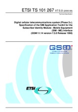 ETSI TS 101267-V7.5.0 (10.8.2000)