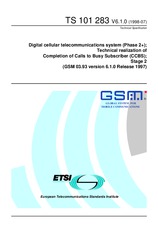 ETSI TS 101283-V6.1.0 (31.7.1998)