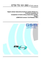 ETSI TS 101283-V7.0.0 (13.8.1999)