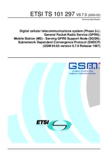 ETSI TS 101297-V6.7.0 (21.3.2000)