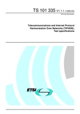 ETSI TS 101335-V1.1.1 (11.3.1999)