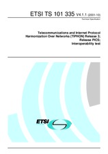 ETSI TS 101335-V4.1.1 (11.10.2001)