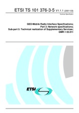 ETSI TS 101376-3-5-V1.1.1 (15.3.2001)