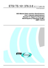 ETSI TS 101376-3-8-V1.1.1 (15.3.2001)