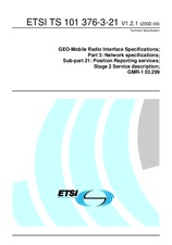 ETSI TS 101376-3-21-V1.2.1 (5.4.2002)