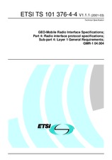 ETSI TS 101376-4-4-V1.1.1 (15.3.2001)