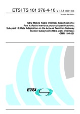 ETSI TS 101376-4-10-V1.1.1 (15.3.2001)