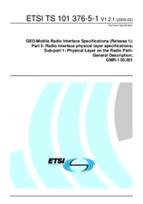 ETSI TS 101376-5-1-V1.2.1 (11.2.2005)