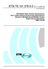 ETSI TS 101376-5-2-V1.1.1 (15.3.2001)