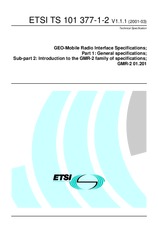 ETSI TS 101377-1-2-V1.1.1 (15.3.2001)