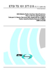 ETSI TS 101377-2-9-V1.1.1 (15.3.2001)