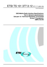 ETSI TS 101377-3-12-V1.1.1 (15.3.2001)