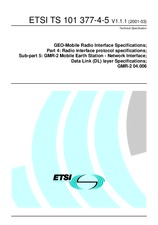 ETSI TS 101377-4-5-V1.1.1 (15.3.2001)