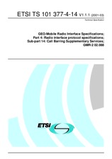 ETSI TS 101377-4-14-V1.1.1 (15.3.2001)