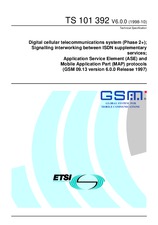 ETSI TS 101392-V6.0.0 (30.10.1998)