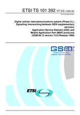 ETSI TS 101392-V7.0.0 (13.8.1999)