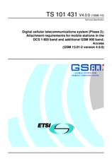 ETSI TS 101431-V4.0.0 (30.10.1998)