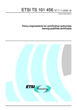 ETSI TS 101456-V1.1.1 (12.12.2000)