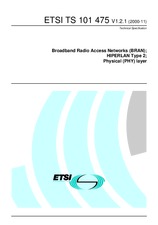 ETSI TS 101475-V1.2.1 (9.11.2000)
