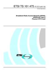ETSI TS 101475-V1.2.2 (16.2.2001)
