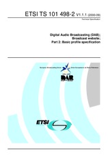 ETSI TS 101498-2-V1.1.1 (5.9.2000)