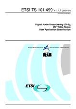 ETSI TS 101499-V1.1.1 (20.7.2001)