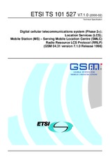 ETSI TS 101527-V7.1.0 (28.2.2000)