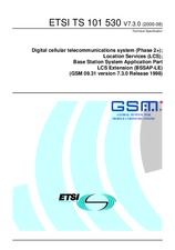ETSI TS 101530-V7.3.0 (10.8.2000)