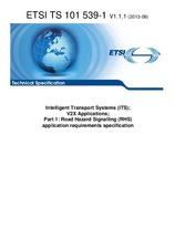 ETSI TS 101539-1-V1.1.1 (1.8.2013)