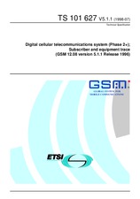 ETSI TS 101627-V5.1.1 (31.7.1998)