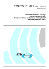 ETSI TS 101671-V2.5.1 (24.1.2003)