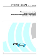 ETSI TS 101671-V2.7.1 (10.9.2003)