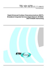 ETSI TS 101679-V1.1.1 (20.7.1999)