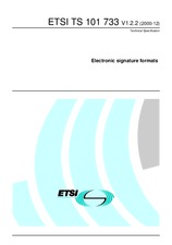 ETSI TS 101733-V1.2.2 (8.12.2000)