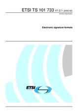 ETSI TS 101733-V1.3.1 (15.2.2002)