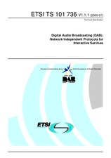 ETSI TS 101736-V1.1.1 (18.7.2000)