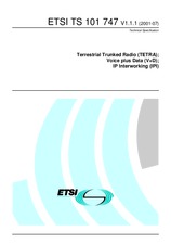 ETSI TS 101747-V1.1.1 (9.7.2001)