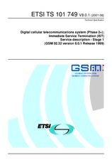 ETSI TS 101749-V8.0.1 (1.6.2001)