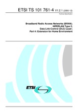 ETSI TS 101761-4-V1.2.1 (4.12.2000)