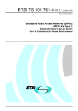 ETSI TS 101761-4-V1.3.1 (24.7.2001)