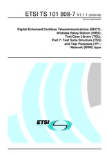 ETSI TS 101808-7-V1.1.1 (14.9.2000)