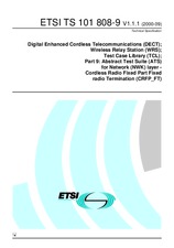 ETSI TS 101808-9-V1.1.1 (14.9.2000)