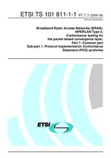 ETSI TS 101811-1-1-V1.1.1 (13.9.2000)