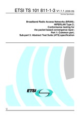 ETSI TS 101811-1-3-V1.1.1 (13.9.2000)