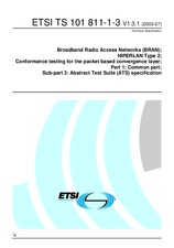 ETSI TS 101811-1-3-V1.3.1 (25.7.2003)