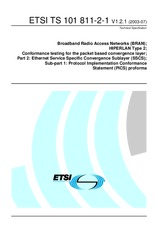 ETSI TS 101811-2-1-V1.2.1 (25.7.2003)