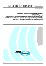 ETSI TS 101811-2-3-V1.2.1 (25.7.2003)