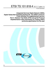 ETSI TS 101818-4-V1.1.1 (30.11.2001)